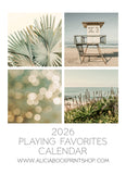 2026 Desk Calendar - Playing Favorites