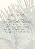 2026 Desk Calendar - Playing Favorites
