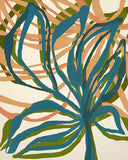 Modern Abstract Floral Art Print - Celeste