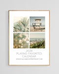 2026 Desk Calendar - Playing Favorites