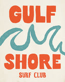 Modern Giclee Art Print - Gulf Coast Surf Club