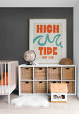 Modern Giclee Art Print - High Tide Surf Club 1
