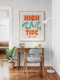 Modern Giclee Art Print - High Tide Surf Club 1