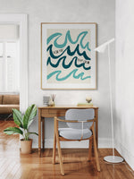 Modern Giclee Art Print - High Tide Surf Club 2