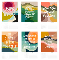 2026 Wall Calendar: Retro Inspiration