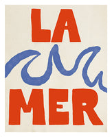 Modern Giclee Art Print - La Mer