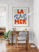 Modern Giclee Art Print - La Mer
