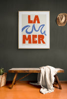 Modern Giclee Art Print - La Mer