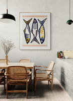 Modern Art Print - Le Sardine