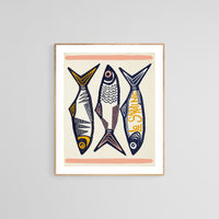 Modern Art Print - Le Sardine