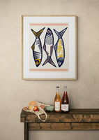 Modern Art Print - Le Sardine