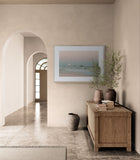 Modern Coastal Fine Art Photograph - Moon Over Folly
