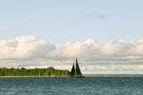 Modern Fine Art Photograph - Navy Sails