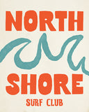 Modern Giclee Art Print - North Shore Surf Club