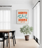 Modern Giclee Art Print - North Shore Surf Club