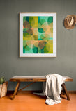 Modern Abstract Art Print - Organic Abstract #10