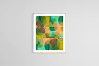 Modern Abstract Art Print - Organic Abstract #10