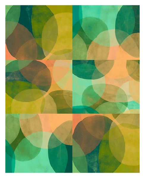 Modern Abstract Art Print - Organic Abstract #10