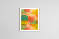 Modern Abstract Art Print - Organic Abstract #2