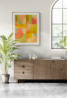 Modern Abstract Art Print - Organic Abstract #3