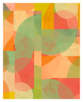 Modern Abstract Art Print - Organic Abstract #4