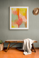 Modern Abstract Art Print - Organic Abstract #7