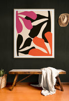Modern Abstract Art Print - Sea Botanical #2