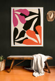 Modern Abstract Art Print - Sea Botanical #2