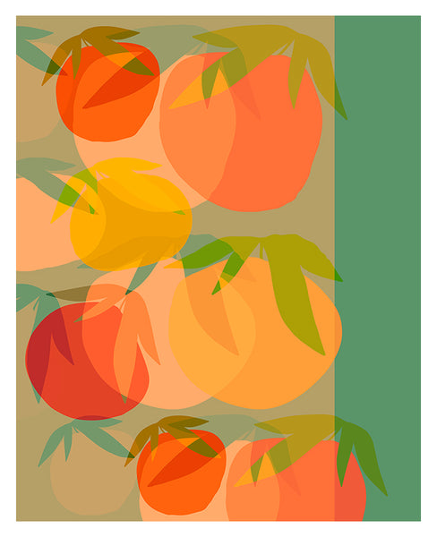 Spring Citrus #1 - Botanical Art Print