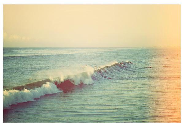 Modern Coastal Fine Art Photograph - Summer Roll