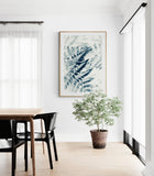Modern Nature Photograph - Blue Fern #1