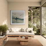 Modern Fine Art Photograph - Blue Surf