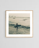 Modern Fine Art Photograph - Blue Surf