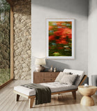 Modern Fine Art Abstract Photograph - Bougainvillea Breeze #1