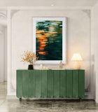 Modern Fine Art Abstract Photograph - Bougainvillea Breeze #2