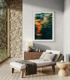 Modern Fine Art Abstract Photograph - Bougainvillea Breeze #2