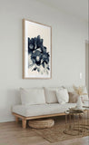 Modern Fine Art Print - Cyan Anemone #3