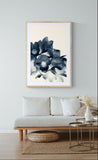 Modern Fine Art Print - Cyan Anemone #3