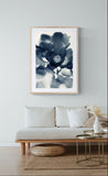 Modern Fine Art Print - Cyan Anemone #4