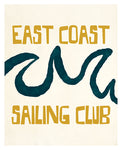 Modern Giclee Art Print - East Coast Sailing Club