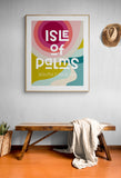 Destination: Isle Of Palms, South Carolina - Modern Art Print