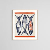 Modern Art Print - Le Sardine