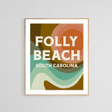 Destination: Folly Beach - Modern Art Print