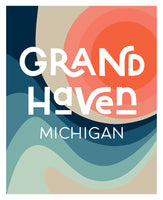 Destination: Grand Haven, Michigan - Modern Art Print