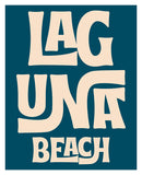 Destination: Laguna Beach, California  - Modern Art Print