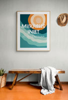 Destination: Murrells Inlet, South Carolina - Modern Art Print