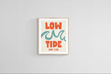 Modern Giclee Art Print - Low Tide Surf Club
