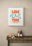 Modern Giclee Art Print - Low Tide Surf Club