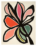 Midnight Floral #1 (Color) - Abstract Art Print