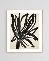 Modern Abstract Art Print - Modern Floral #4